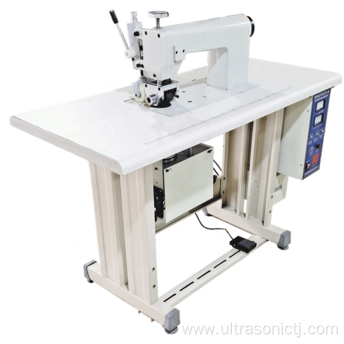 Foot-operated TJ-60S fabric sewing machine ultrasonic lace thermal bonding machine